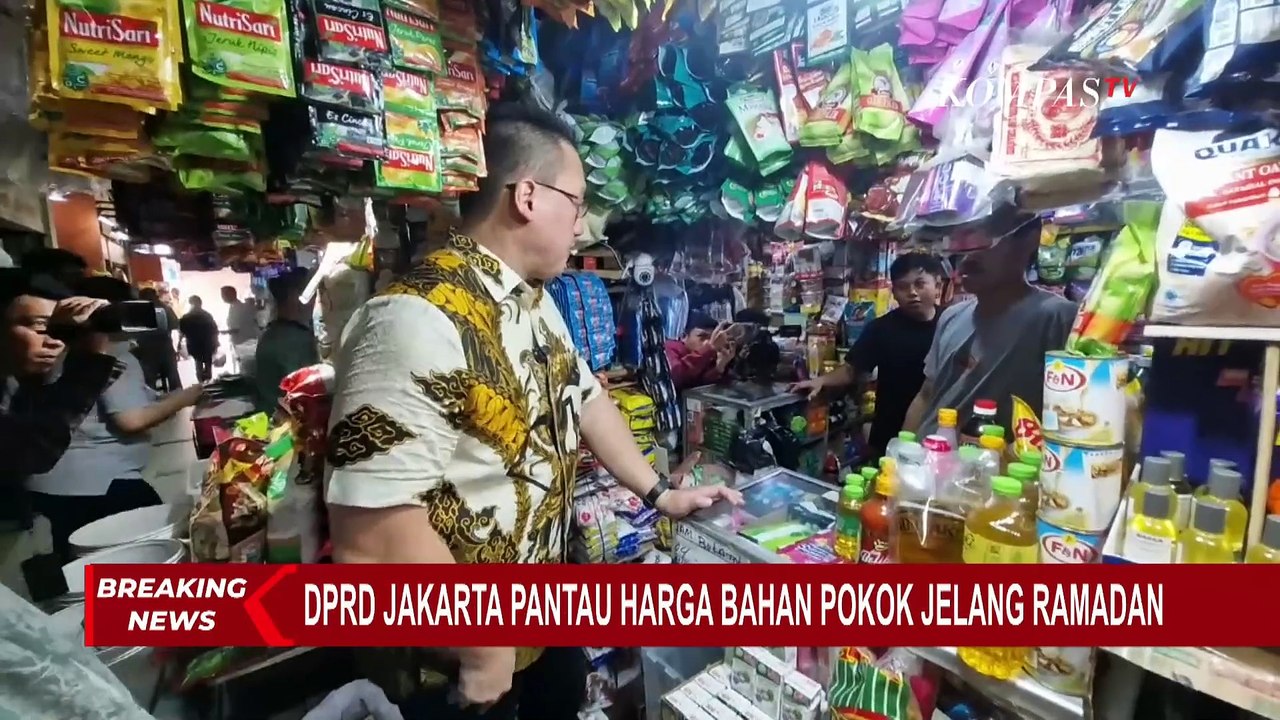 Jelang Ramadan, DPRD Jakarta Sidak Pasar dan Pantau Harga Sembako | PERSIAPAN RAMADAN