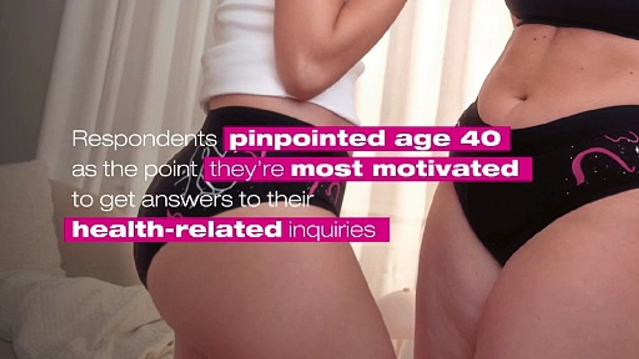 Women get serious about their health at this age