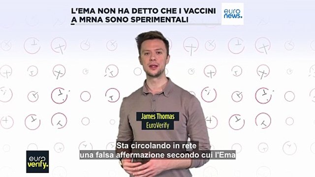 L'Agenzia europea per i medicinali non ha ammesso che i vaccini a mRna sono sperimentali
