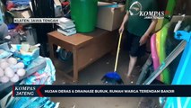 Hujan Deras & Drainase Buruk, Rumah Warga Terendam Banjir