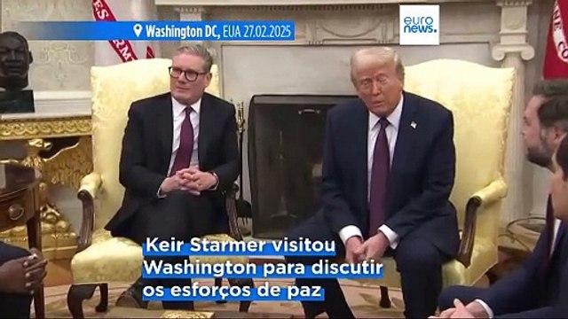 Trump diz que acordo de paz na Ucrânia é agora ou nunca