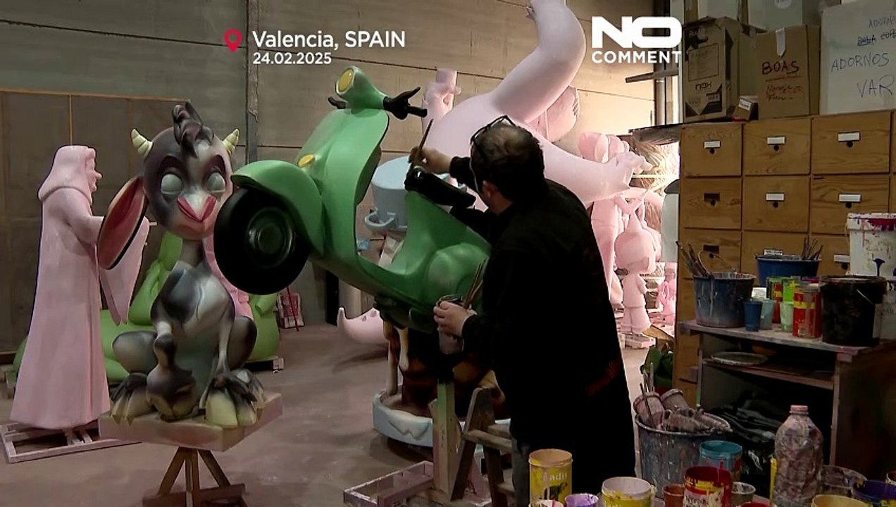 NO COMMENT: ¿Cómo se preparan las Fallas? El arte detrás de la fiesta más importante de Valencia