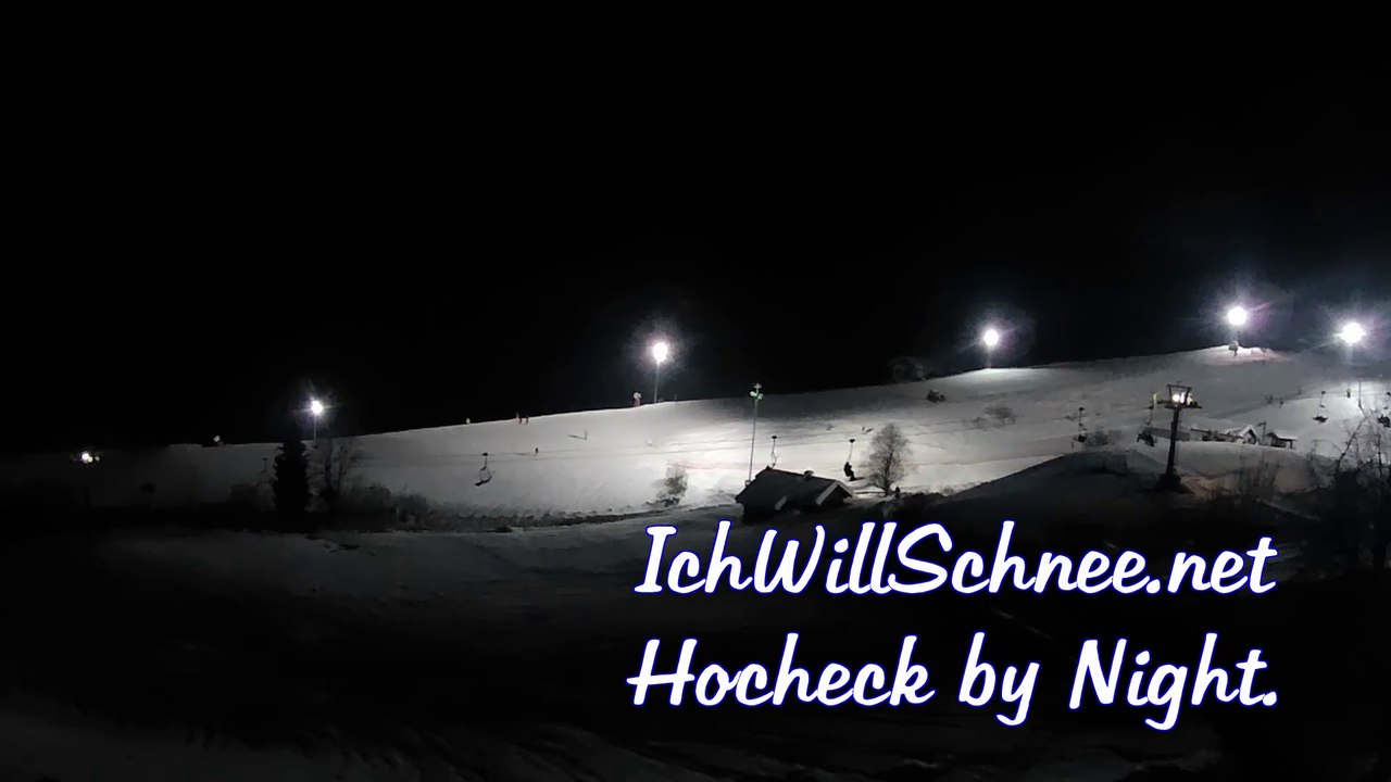 The Night: Hocheckabfahrt bei Nacht.