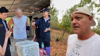 Frank Cuesta es detenido en Tailandia por posesión de vida silvestre protegida