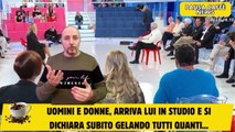Uomini e Donne, arriva lui in studio e si dichiara subito gelando tutti quanti...