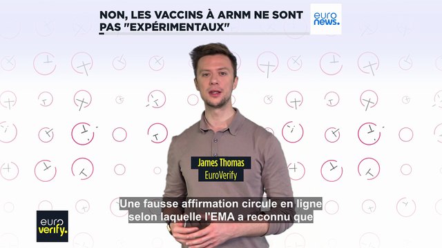 Euroverify : non, l'Agence européenne des médicaments (EMA) n'a pas admis que les vaccins à ARNm étaient expérimentaux