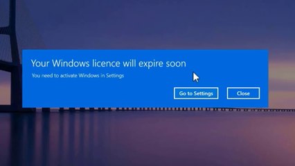 How to stop "your windows will expire soon" popup on Windows 11/10