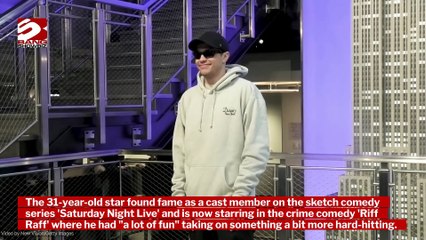 Pete Davidson wants to do something more "serious" in the future