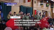Berkostum Loreng, Prabowo Joget saat Nyanyi Bareng di Akmil Magelang