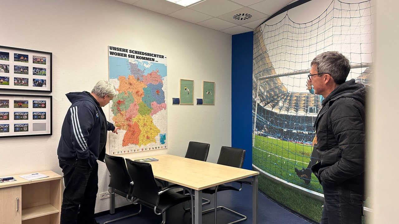 Die außergewöhnliche Schirikabine beim HSV