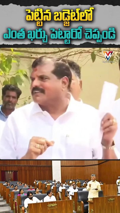 Andhra Pradesh Budget 2025 | Botsa Satyanarayana Slams Govt, Calls It Anti-Public | Vayu News Telugu