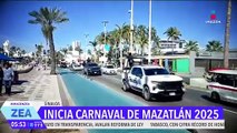 Inicia el Carnaval de Mazatlán 2025 bajo un fuerte operativo