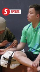 Aaron stays cool despite arm injury ahead of European tour