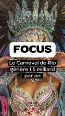 Le Carnaval de Rio : une fête qui génère 1,5 milliard de dollars chaque année !