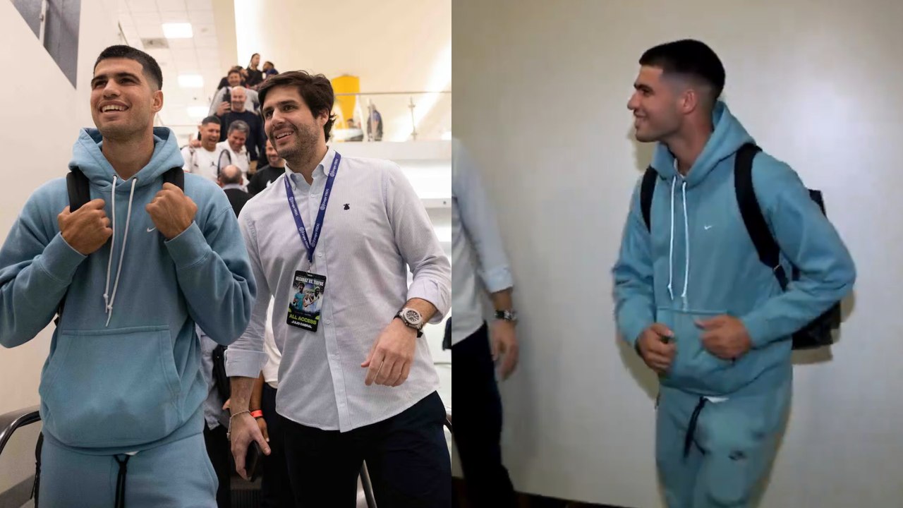 Tennis - Porto Rico 2025 - Carlos Alcaraz has arrived in Puerto Rico and has danced to the sound of the welcoming batucada