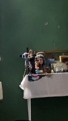 VIDEO: ¿Estaba hablando? El clip de la Virgen María causa terror en redes sociales