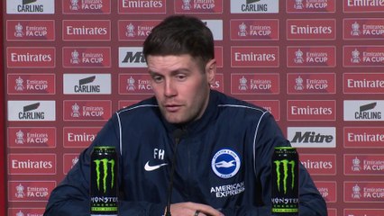 Brighton's Hurzeler on good form, challenge of Newcastle in FA Cup last 16 and his memories of the competition (Full Presser)