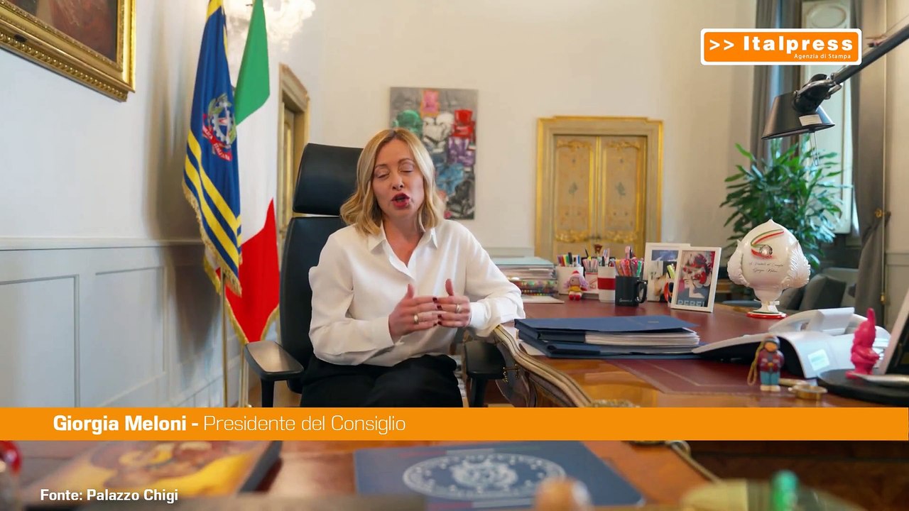 Meloni "Dal governo 3 miliardi per fronteggiare il caro bollette"