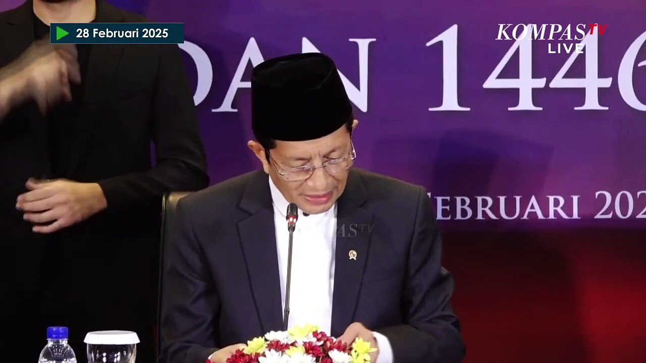 [FULL] Hasil Sidang Isbat: Awal Ramadan Jatuh Pada 1 Maret 2025