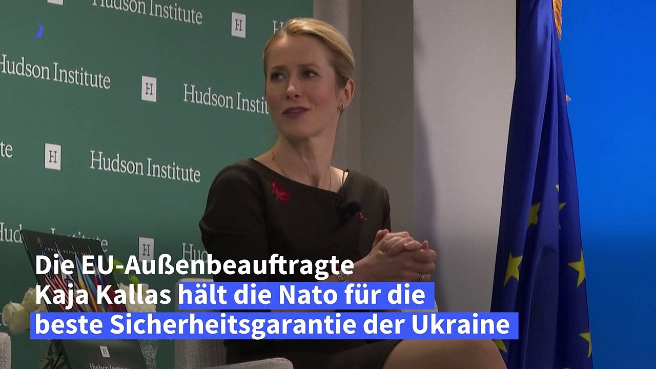 EU-Außenbeauftragte: Die Nato ist die beste Sicherheitsgarantie