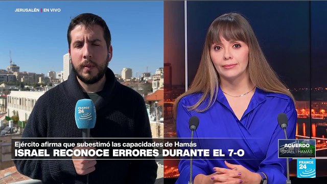Ejército israelí admite que subestimó a Hamás por años y falló en proteger a civiles el 7 de octubre