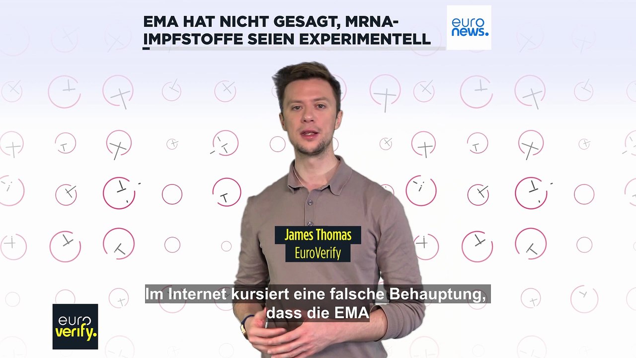 Irreführende behauptung: ema hat mrna-impfstoffe nicht als "experimentell" bezeichnet