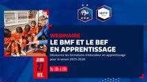 Webinaire - Le BMF et le BEF en apprentissage 2025-2026