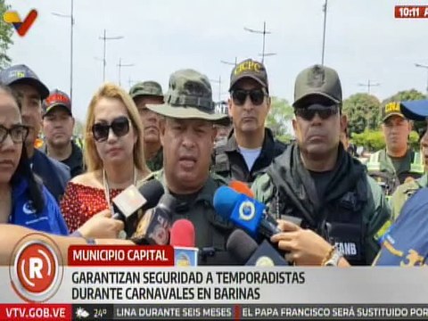 Barinas | Despliegue del operativo Carnavales Seguros y Felices 2025 para seguridad de temporadistas