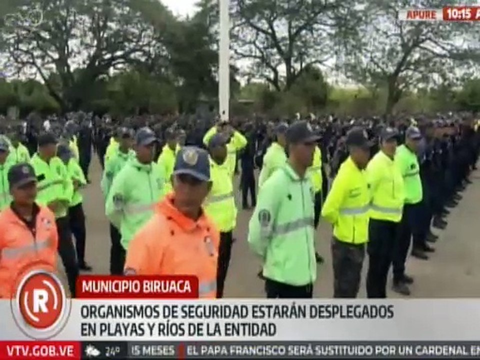 Apure | 6.350 funcionarios desplegados para velar por la paz de estos carnavales 2025