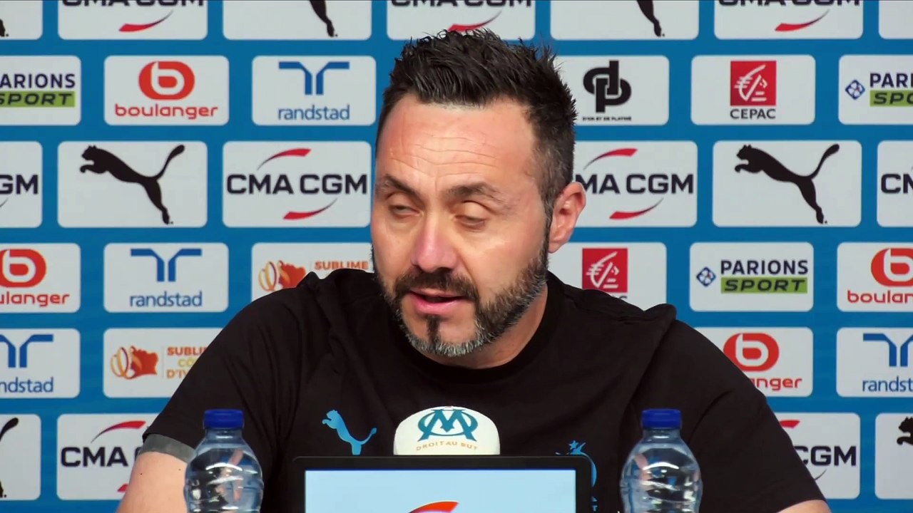 De Zerbi : « C'est la dernière fois que je vais parler des arbitres » - Foot - L1 - OM