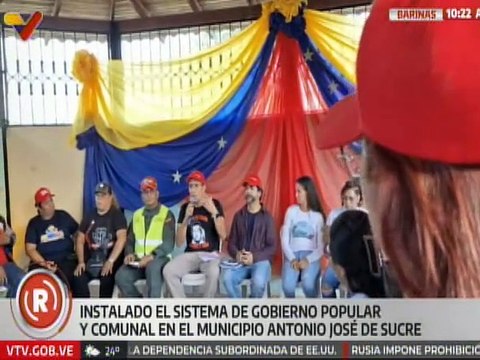 Barinas | Instalan Sistema de Gobierno Popular y Comunal en el mcpio. Antonio José de Sucre