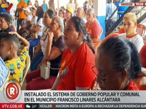 Aragua | Comunidades del mcpio. Francisco Linares Alcántara instalan Sistema de Gobierno Comunal