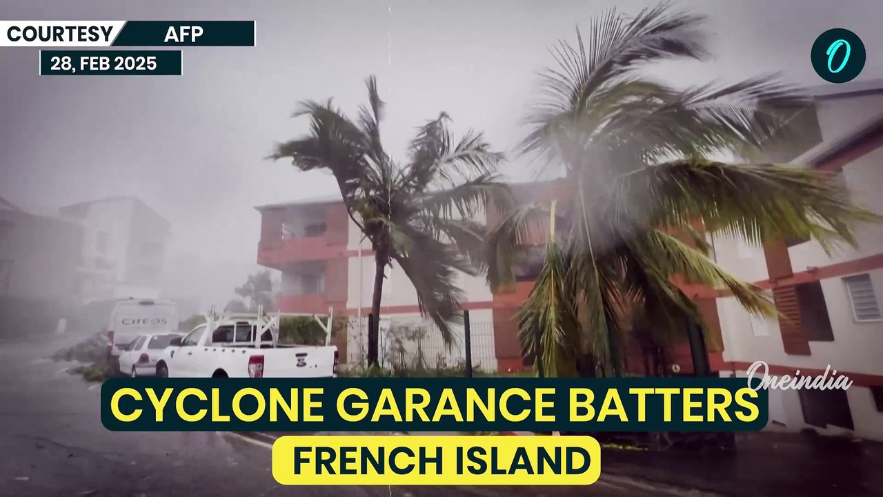 Cyclone Garance Devastates France's Reunion Island| 41 Dead as Roofs Blown Away, Trees Uprooted