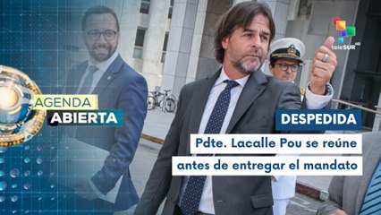 Pdte. Luis Lacalle Pou se reúne por última vez con sus ministros