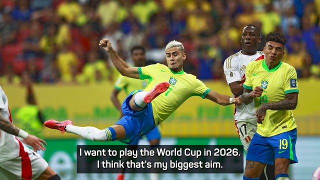 Pereira targets 2026 World Cup with Brazil