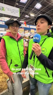 Ces jeunes femmes veulent travailler à la ferme