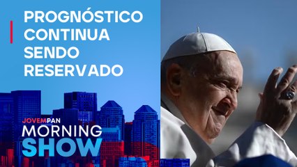 PAPA Francisco sai de ESTADO crítico de SAÚDE