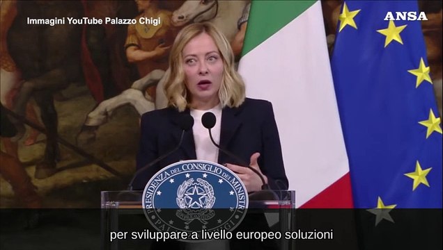 Meloni: Nodo Paesi sicuri cruciale per le politiche migratorie