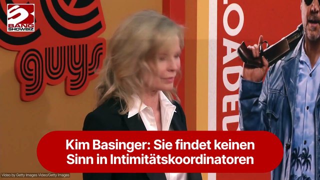 Kim Basinger: Sie findet keinen Sinn in Intimitätskoordinatoren