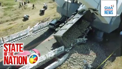 Contractor ng gumuhong Cabagan-Sta. Maria Bridge, kabilang sa iimbestigahan; Truck driver, sumuko na | SONA