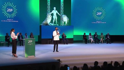 Discurso de Manu Sánchez, tras recibir la Medalla de Andalucía a los Valores Humanos