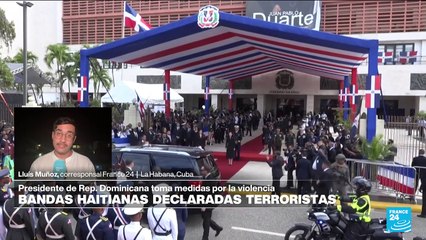 Informe desde La Habana: Abinader designa "organizaciones terroristas" a bandas criminales haitianas