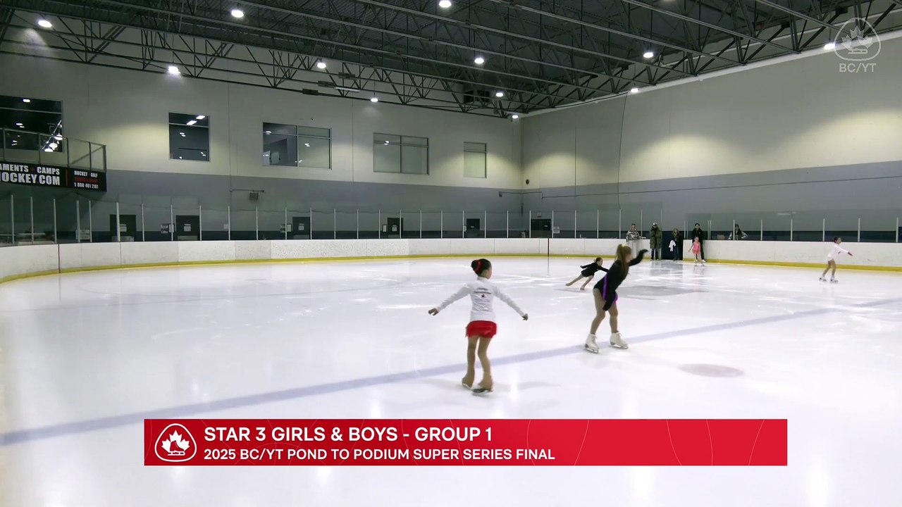 STAR 3 Free Program Group 1-5 - Rink 2 - 2025 BC/YT Super Series Final ...