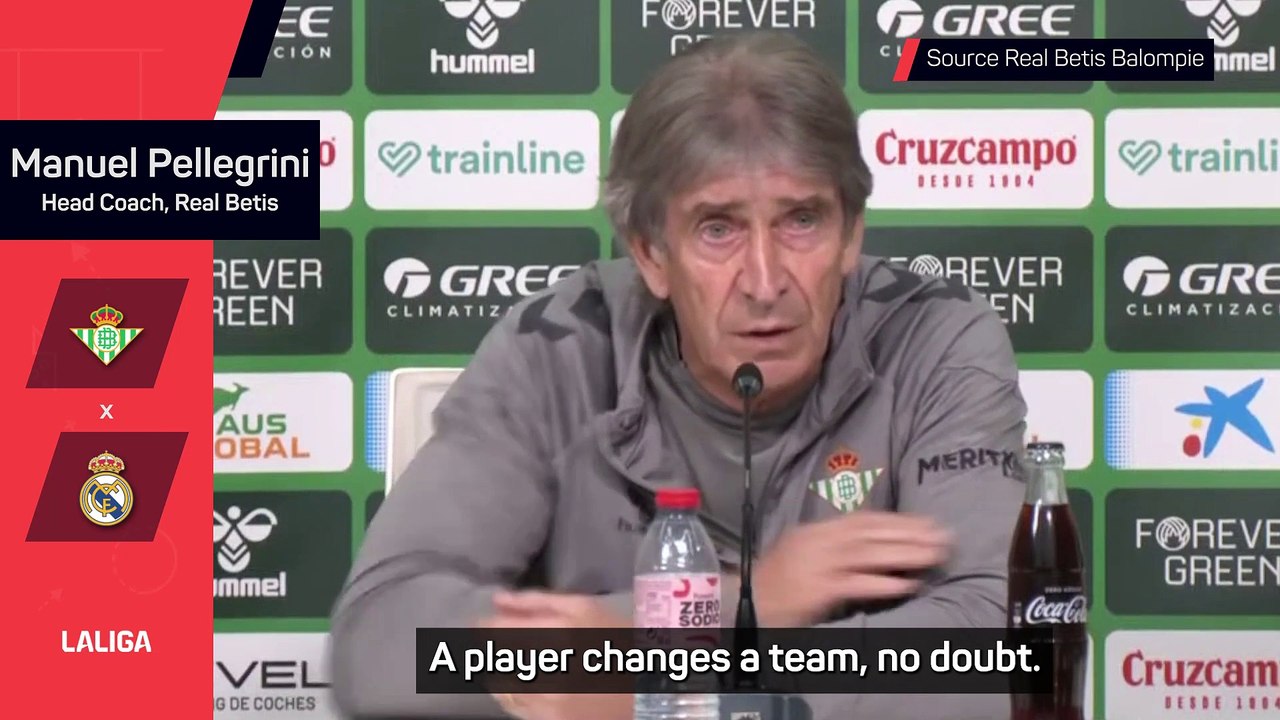 Pellegrini delighted game-changer Antony is available for Madrid clash
