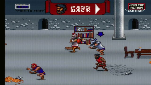 Pigskin 621 A.D. (1990 Arcade) Gameplay