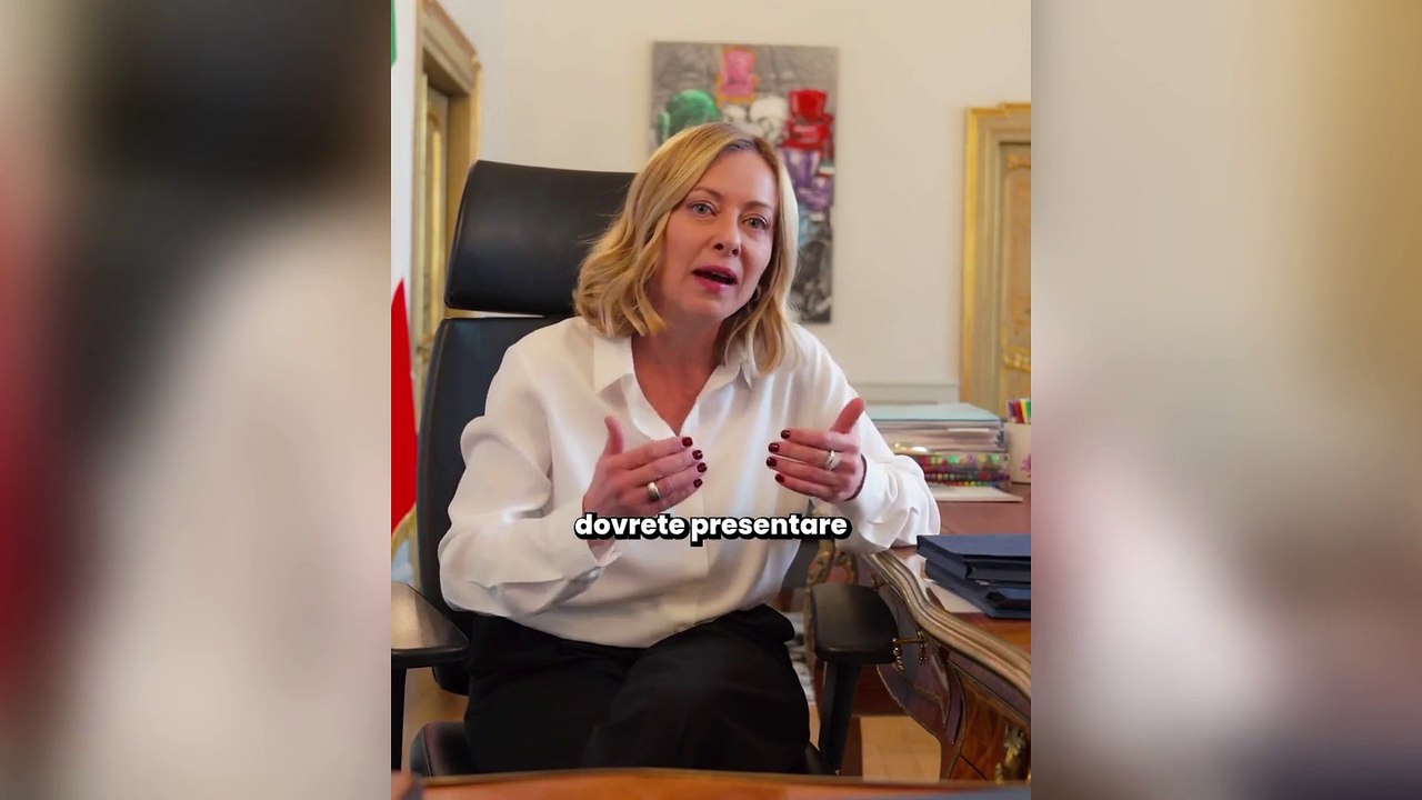 Giorgia Meloni spiega il dl bollette sui social: «Tre miliardi contro il caro energia»