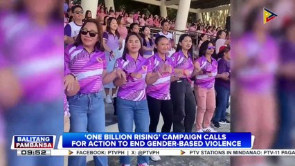 ‘One Billion Rising’ campaign calls for action to end gender-based violence