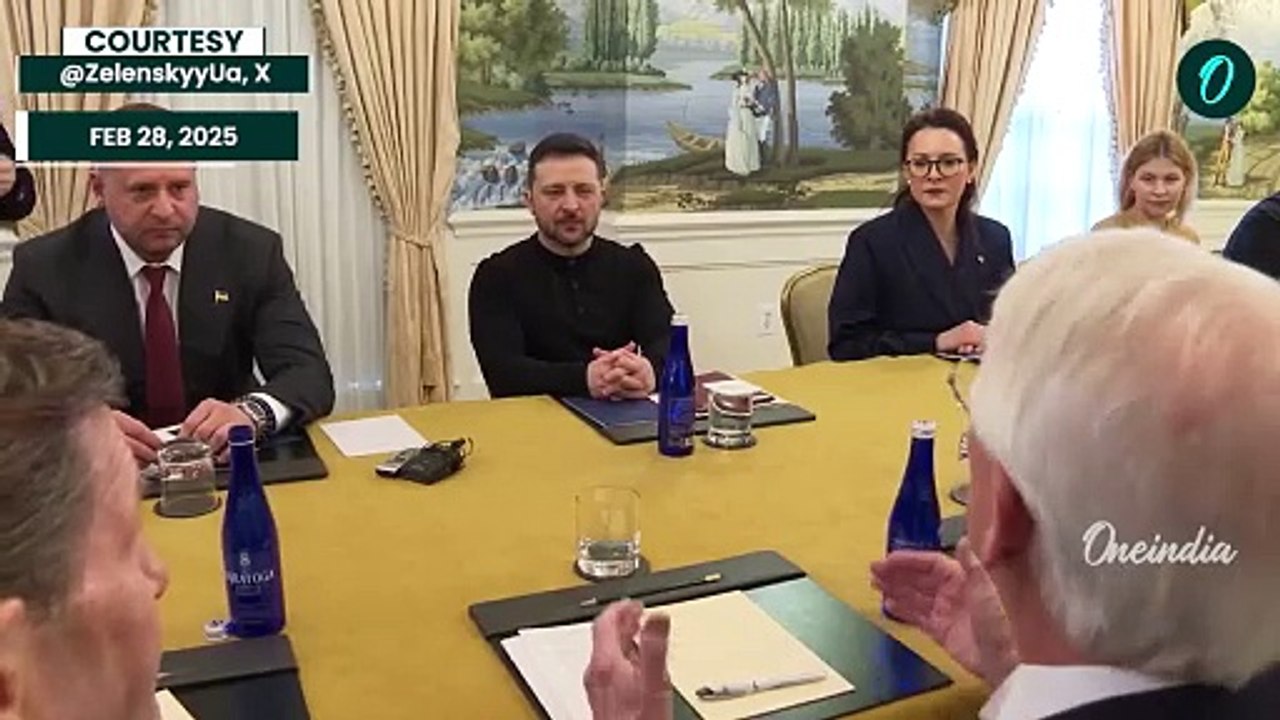 Trump, Zelensky Meet | US President Welcomes Zelensky At White House | Jokes ‘He’s All Dressed Up’