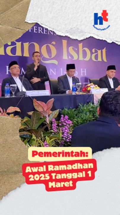 Pemerintah: Awal Ramadhan 2025 Tanggal 1 Maret