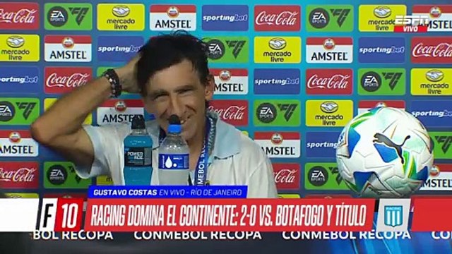 El mejor regalo de mi vida : Costas agradeció por la obtención de la recopa Sudamericana en su 62º cumpleaños